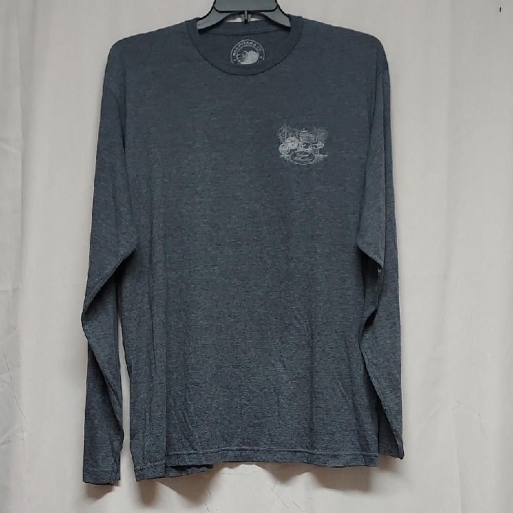 Men's Blue Long Sleeve Shirt